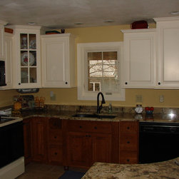 Painted and Cherry Kitchens with granite tops - Products