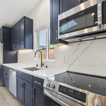 3 BR 1200 SF ADU with Garage in San Diego Kitchen