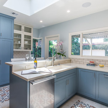 Larchmont Transitional Style Kitchen