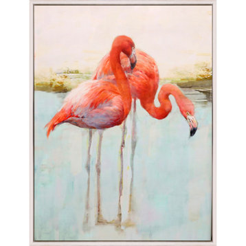 Wading Flamingo II Artwork
