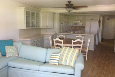 Inspiration for a coastal kitchen remodel in Austin