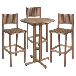 Transitional Outdoor Pub And Bistro Sets by Homesquare