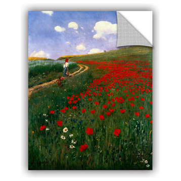 The Poppy Field Decal, 14"x18"