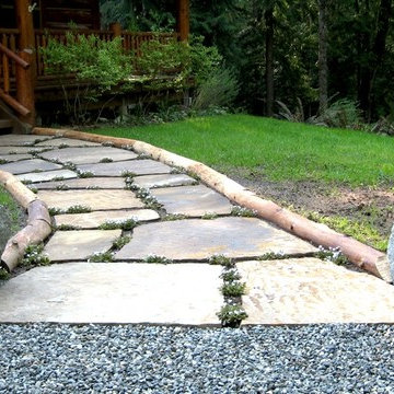 Bellingham, Wa- Dry Stone Landscape features
