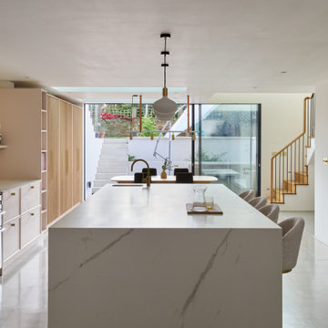 House alterations with basement - Ealing
