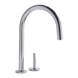 One Pull-Down Kitchen Faucet - Kitchen Faucets