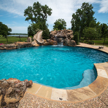 Oklahoma Flagstone Coping
