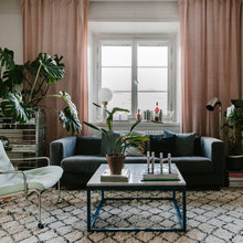 Hemma hos Zandra: Djupa färger, elegant design – och soprumsfynd