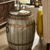 Vineyard Wine Barrel Storage Table