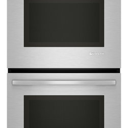 Jenn-Air 27" Double Electric Wall Oven, Stainless Steel With Black | JJW2827WS - Ovens