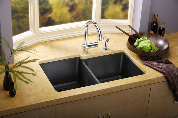 Kitchen sinks: granite composite offers superior durability