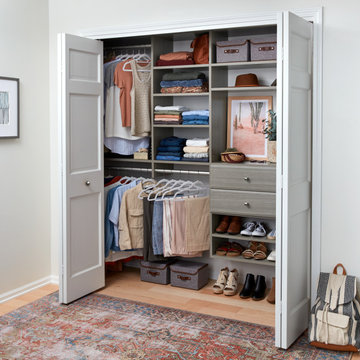 Capsule Wardrobe Reach-In Closet