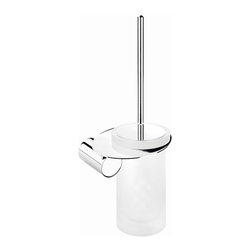 Secret Bath. Wall toilet brush holder. Polished chrome. Giselle Collection. - Toilet Brushes & Holders