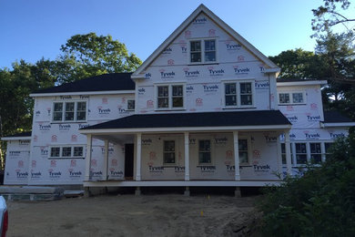 Cottage exterior home idea in Other