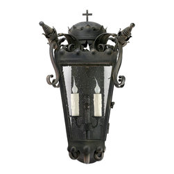 EX-082 Custom Exterior Hand Forged Iron Lights - Products