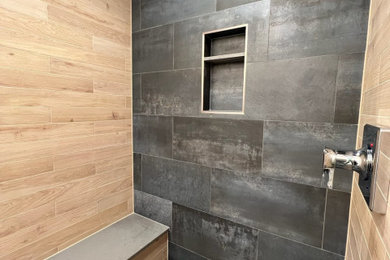 Beach style bathroom photo in Other