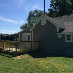 Exterior Facelift on Older Home - Deck Tiles And Planks