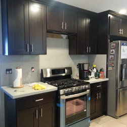 Espresso Shaker Solid Wood Cabinet - Products