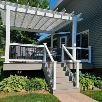 Akron Low Maintenance Deck & Pergola Addition