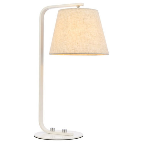 Tomlinson 1 Light White Table Lamp