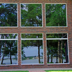 Expansive Lakefront Views in Conroe, TX - Windows