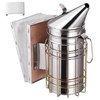 11" Bee Hive Smoker Stainless Steel, Heat Shield Calming Beekeeping Equipment
