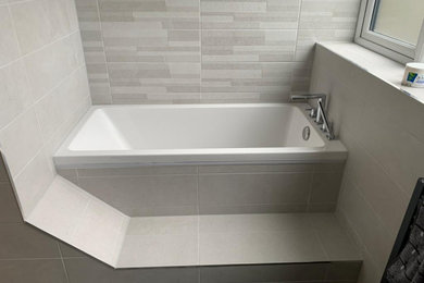 Modern bathroom in West Midlands.