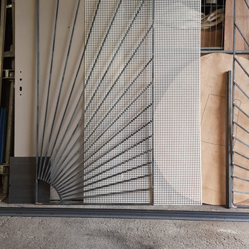 Grille de sécurité pour baie vitrée