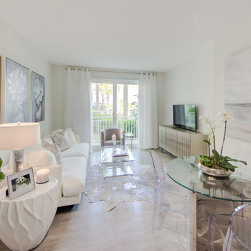Modern Living Room and Dining Area