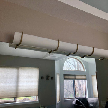 Covering a 12 bulb Hollywood light