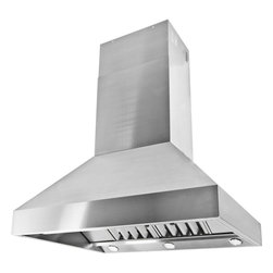 Florham Park Kitchen Featuring Proline ProVI Island Range Hood - Range Hoods And Vents