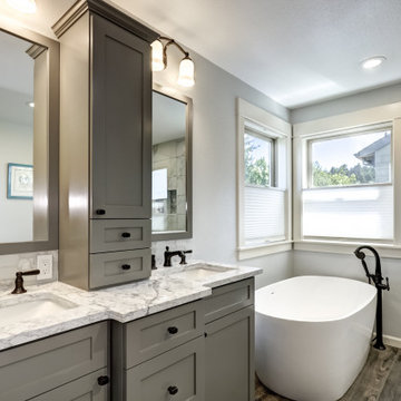 Primary Bathroom & Laundry