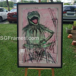 Poster Framing with Border in a Box type Frame - SGFrames - Products