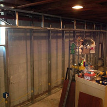 Basement Before and After
