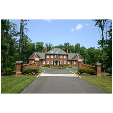 Estate with Entrance Walls