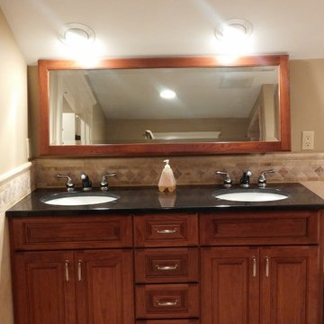 Bryn Mawr Bathrooms his and her dual sink vanity