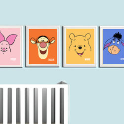 Winne the Pooh - Nursery Room Prints - Nursery Decor
