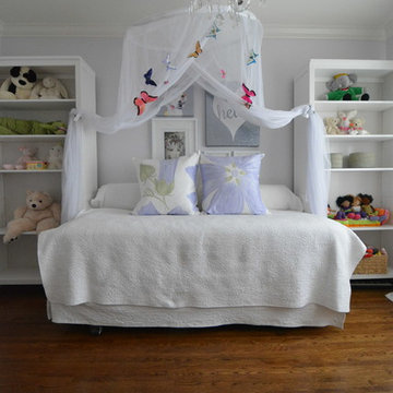Girl's Bedroom with canopy
