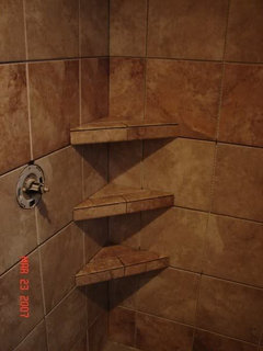 The Shower Ledge - Best Alternative To A Shower Niche - On The