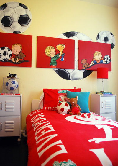 モダン  Kix's Soccer Room