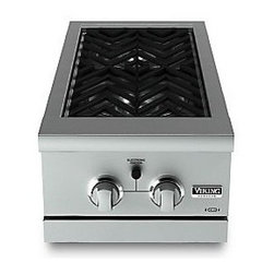 Viking 15 Inch Wide Double Side Burner, Propane - Outdoor Cooking
