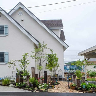 他の地域のシャビーシック調のおしゃれな家の外観の写真