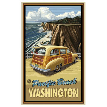 Paul A. Lanquist Pacific Beach Washington Art Print, 30"x45"