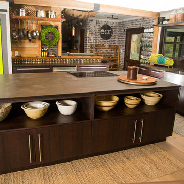 Modern Wenge Kitchen