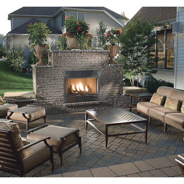 Retaining Wall, Firescape and Outdoor Kitchen Inspiration