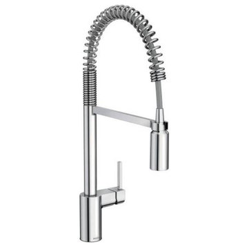 Moen 5923 Align 1.5 GPM 1 Hole Pre-Rinse Pull Down Kitchen Faucet - Chrome