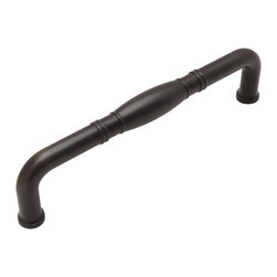 Cosmas - Cabinet Pull, 5" Hole Centers, Oil Rubbed Bronze, Set of 10 - Cabinet And Drawer Handle Pulls