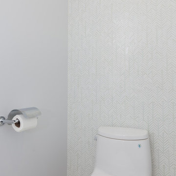 Beach Home Bathroom and At Home Office