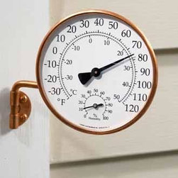 Vermont Dial Hygrometer and Thermometer - Decorative Thermometers