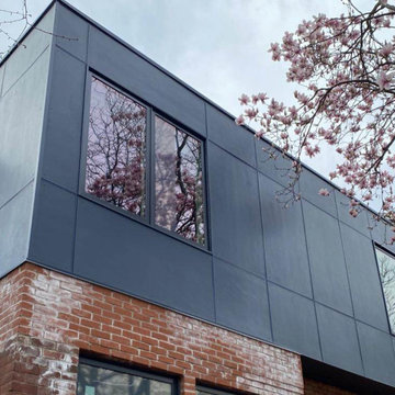 James Hardie Panel with Light Trim - Deep Ocean